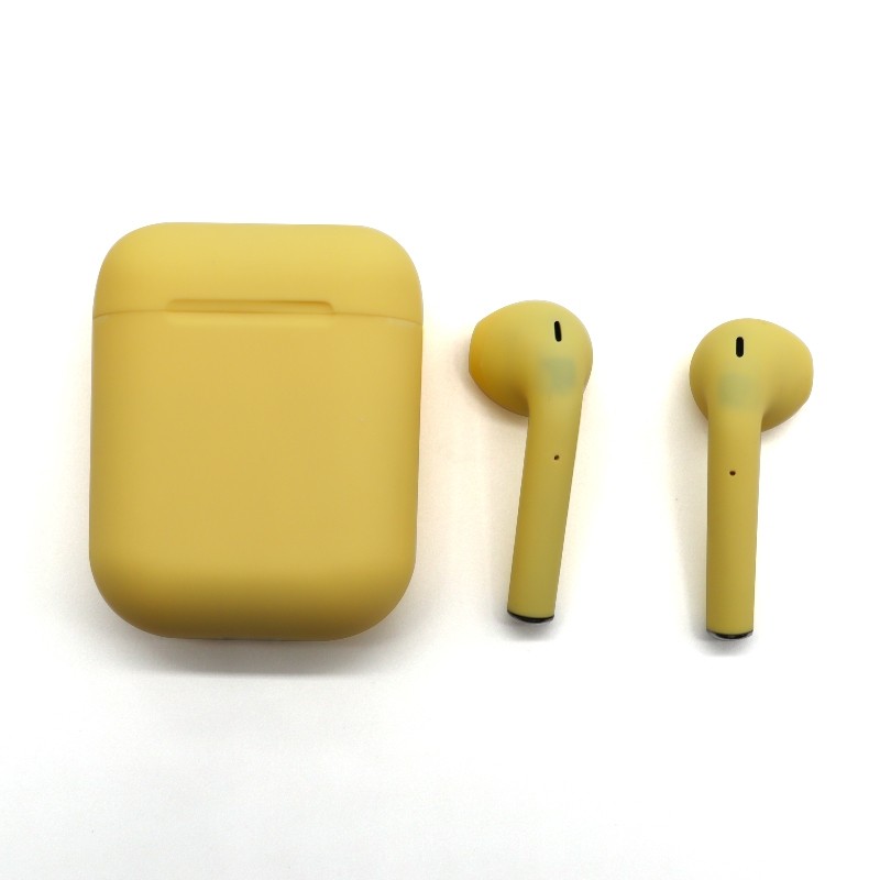 AURICOLARI BLUETOOTH 5.0 GIALLO