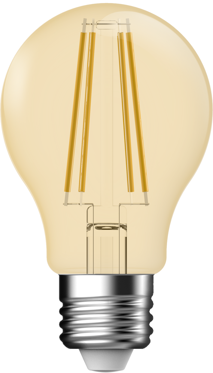 LAMPADINA A LED DECO "CLASSIC" A60 DIMMERABILE 5,4W E27 2500K GOLD
