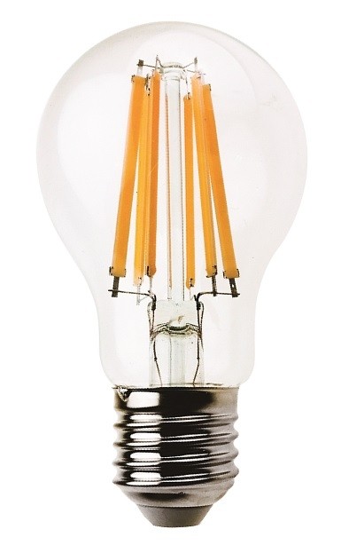 LAMPADINA A LED A FILAMENTO A60 CHIARA 12W E27 3000K