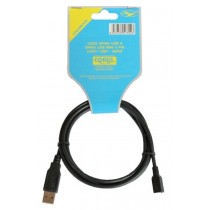 CAVO SPINA USB A/SPINA USB MINI 4PIN NERO 1.5mt