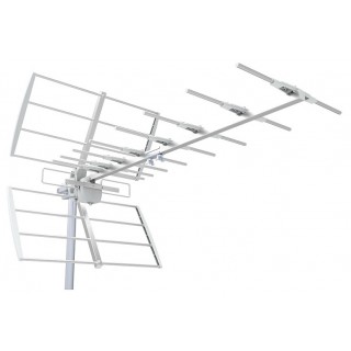 ANTENNA ESTERNA YAGI UHF BANDA IV/V 11 ELEMENTI PREMONTATA