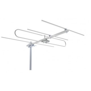 ANTENNA ESTERNA VHF BANDA III 4 ELEMENTI PREMONTATA