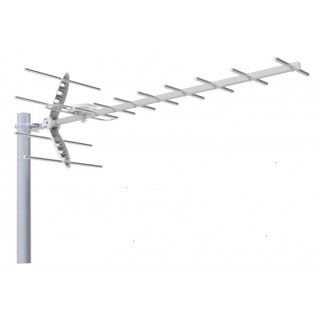 ANTENNA TV PREMONTATA UHF LTE A 9 ELEMENTI PREMONTATA