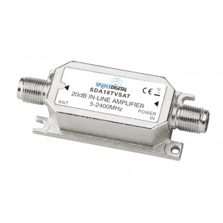 AMPLIFICATORE DI LINEA 5-2400MHz GUAD.MAX 20dB CLASSE A