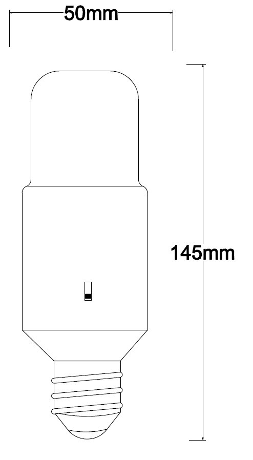 LAMPADINA A LED SMD T55 OPALE 15W E27 CCT SELEZIONABILE 3/4/6K