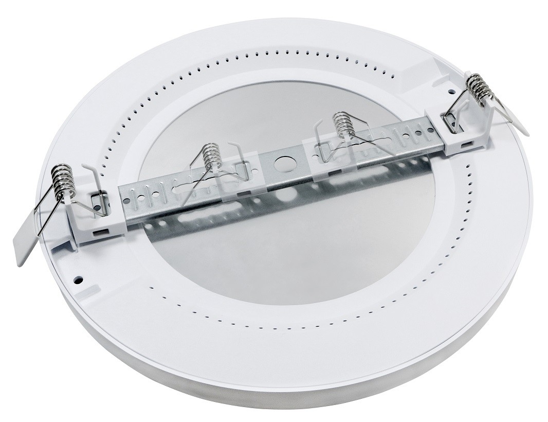 PLAF A LED ROTONDA PARETE/SOFFITTO IP20 18W CON CCT SELEZ 3/4/6K E SENSORE DI PRESENZA
