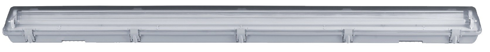 PLAFONIERA VUOTA PER TUBI A LED 120CM IP65  (2X36W)