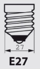 ADATTATORE DA E27 A 2XE27