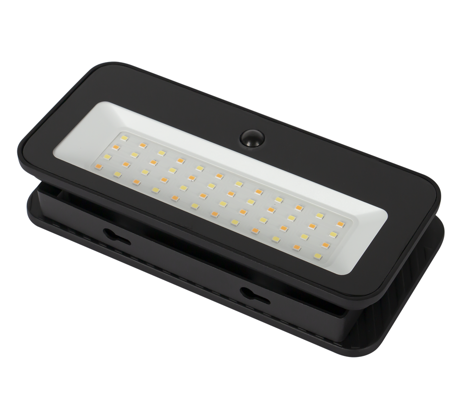 FARO SOLARE A LED NERO 20W