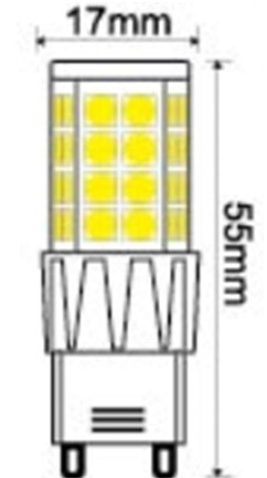 G9 SMD 4.5W 2700K