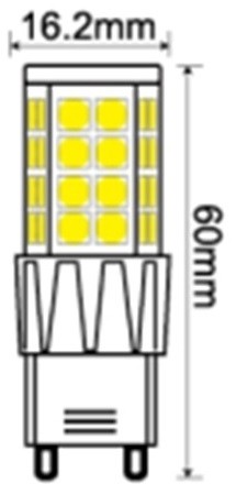 G9 SMD 6W 2700K