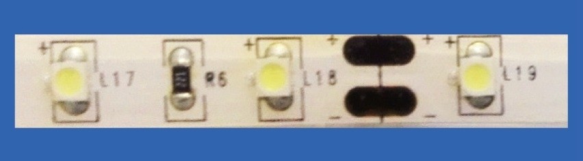 STRISCIA A LED 5MT 12V 300LED SMD3528 60LED/MT 6000K