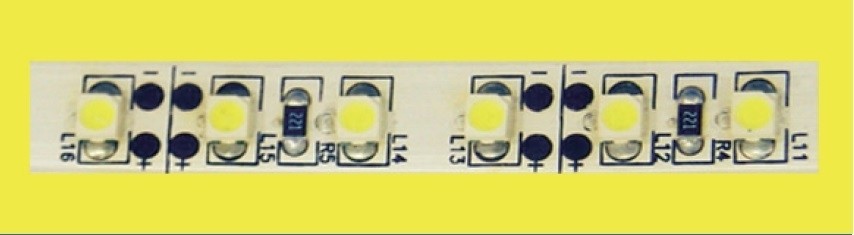 STRISCIA A LED 5MT 12V 600LED SMD3528 120LED/MT 3000K