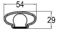 PLAFONIERA STAGNA A LED INTEGRATI 36W 6000K