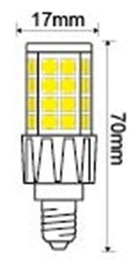 T16 SMD 6W E14 4000K