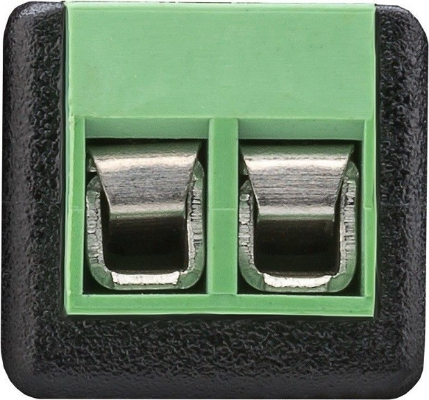 TERMINAL BLOCK 2PIN->BNC FEMALE
