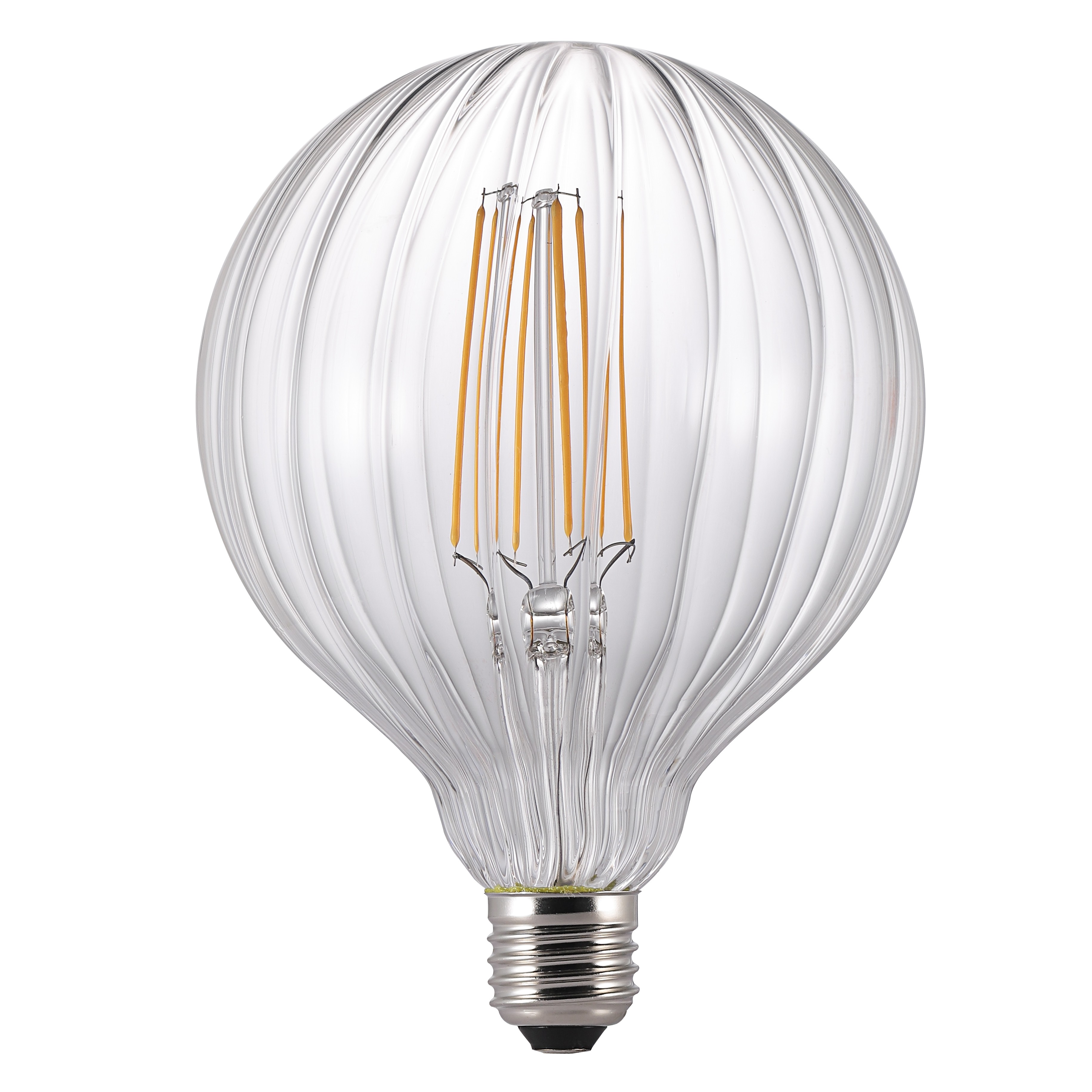LAMPADINA A LED DECO "AVRA" G125 DIMMERABILE 2W E27 2200K CLEAR