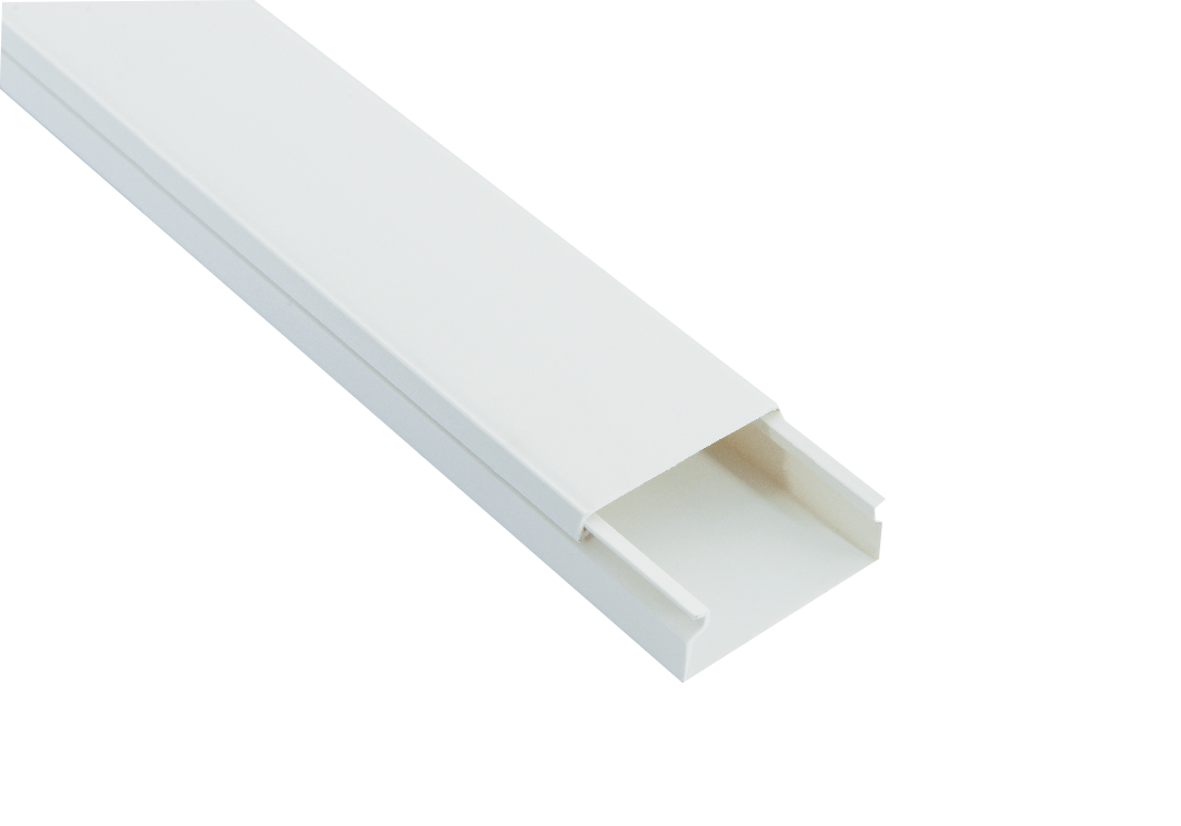 CANALINA IN PLASTICA BIANCA 2m 40x16mm