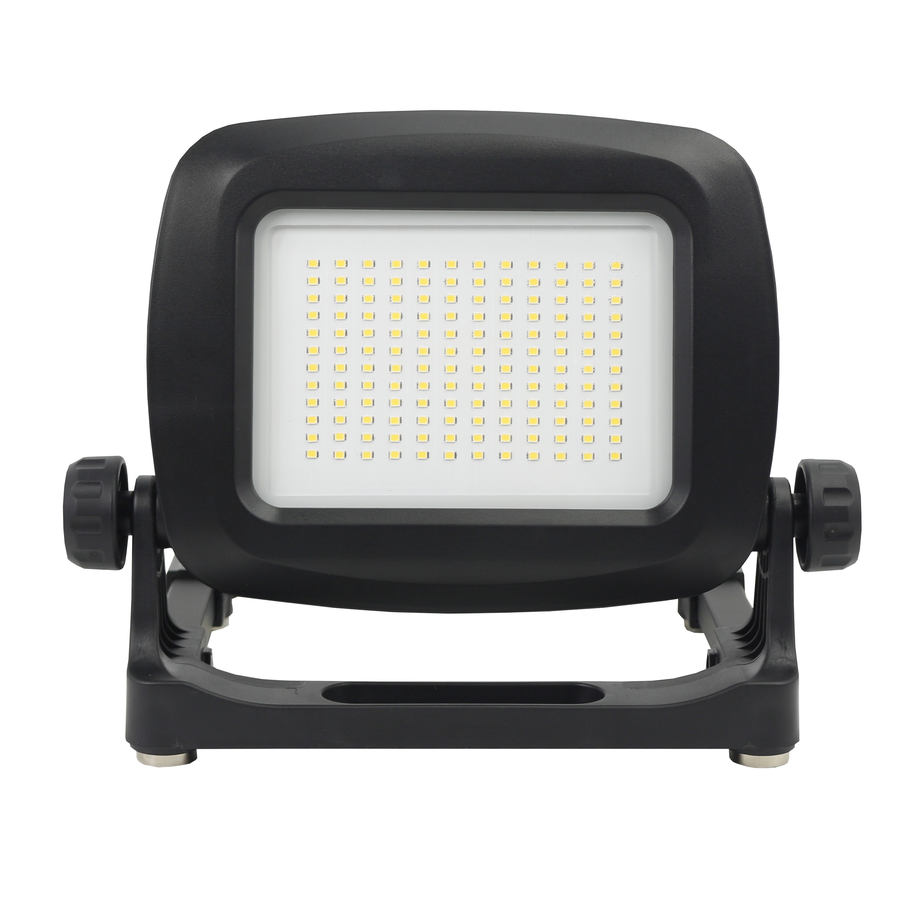 FARO  DA LAVORO A LED RICERICABILE 25W - 18V o AC 220V con USCITA USB - compatibile con principali marchi di batterie