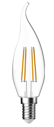 C35 TIP FILAMENTO CHIARA 4.4W E14 2700K