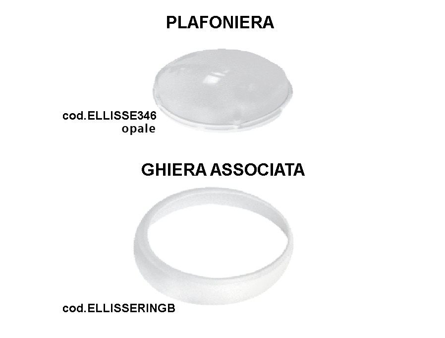 GHIERA BIANCA PER ELLISSE346 
