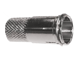 CONN F MASCHIO AD AVVIT INNESTO RAPIDO IN OTTONE NICHELATO PER CAVI Ø6.7mm