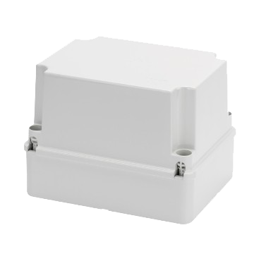 CASSETTA DERIVAZIONE PARETI LISCE COPERCHIO ALTO con VITI IN tecnopolimero 380x300xh140