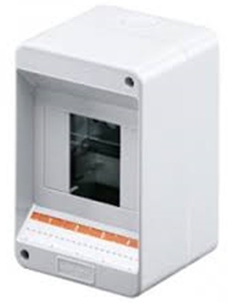 CENTRALINO DA PARETE SENZA PORTA PER/DIN IP40 24 MOD GRIGIO RAL7035 250x340x95