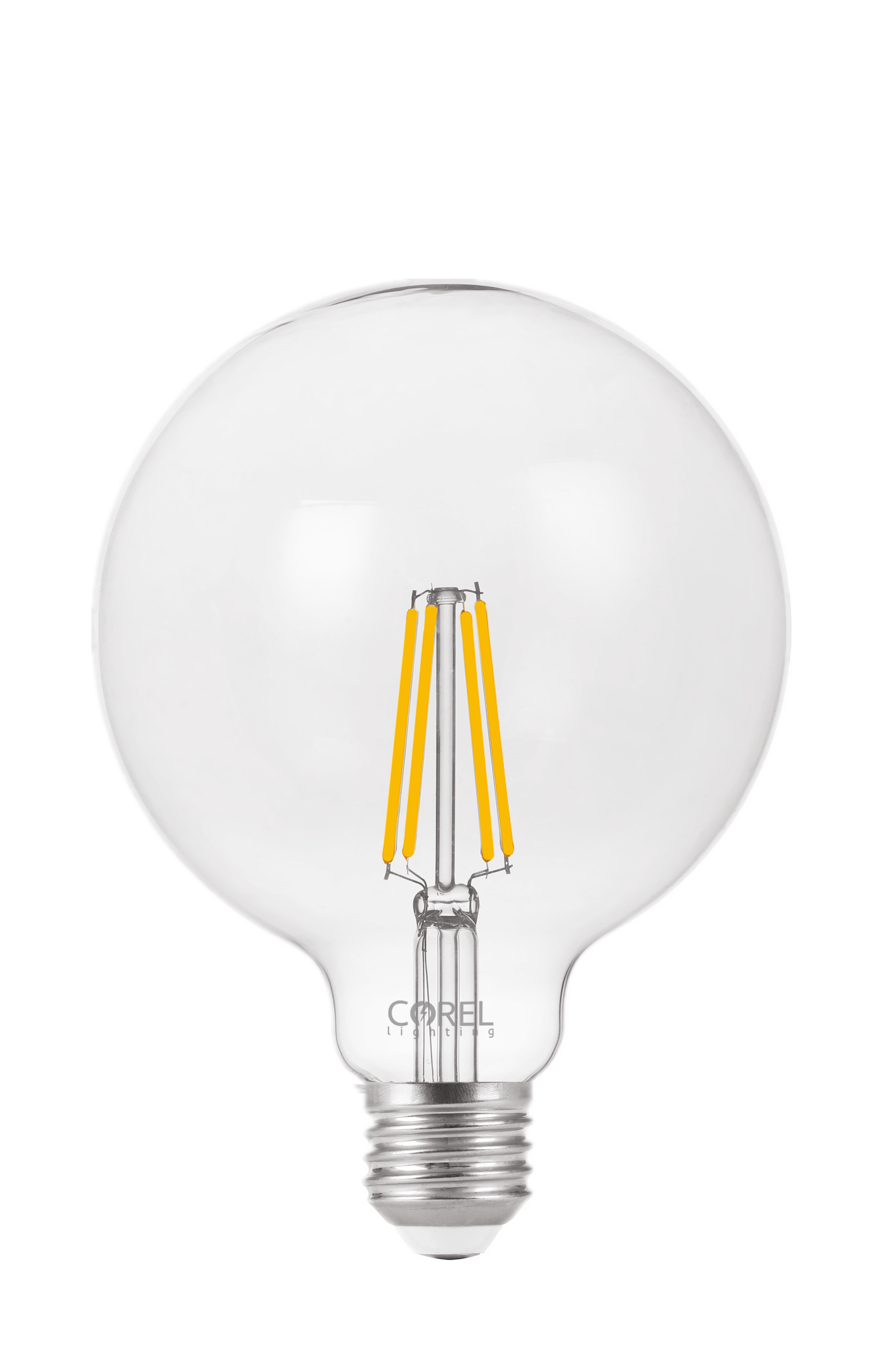 LAMPADINA A LED A FILAMENTO G95 CHIARA 8.5W E27 4000K