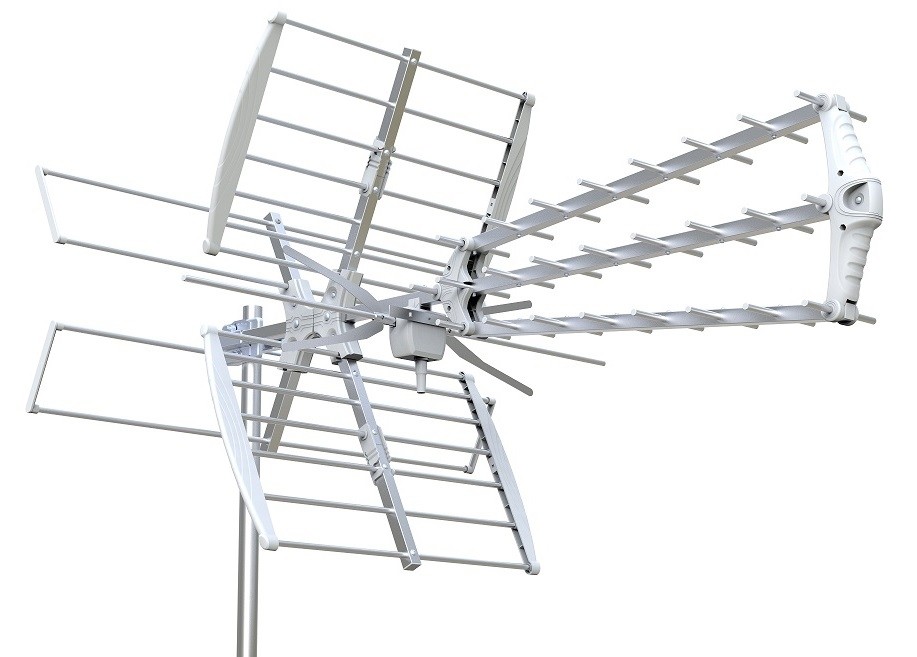 ANTENNA ESTERNA LOG UNICA III/IV/V 56 ELEMENTI PREMONTATA