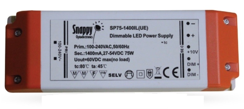SNAPPI LED DRIVER 75W DIMMERABILE