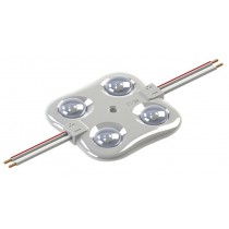 MODULO LED PLUS 4 DIODI 6500K 1.2W DC 12V IP65