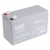 BATTERIA FIAMM RICARICABILE AL PIOMBO SERIE FGHL - HIGH RATE LONG LIFE 12V 9.0Ah