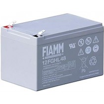 BATTERIA FIAMM RICARICABILE AL PIOMBO SERIE FGHL - HIGH RATE LONG LIFE 12V 12Ah