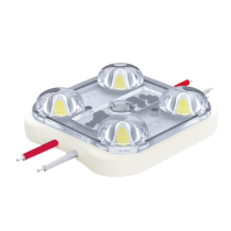 MODULO LED 4 DIODI 6500K 1.2W DC 24V IP67