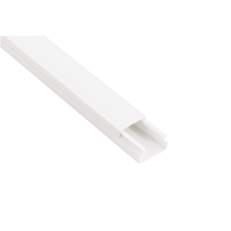 CANALINA IN PLASTICA BIANCA 2m 15x10mm