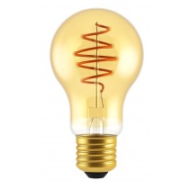 LAMPADINA A LED DECO "SPIRAL" A60 DIMMERABILE 4,5W E27 2000K GOLD