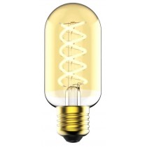 LAMPADINA A LED DECO "SPIRAL" T45 DIMMERABILE 4,5W E27 2000K GOLD