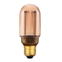 LAMPADINA A LED DECO "RETRO" T45 DIMMERABILE 3,5W E27 1800K GOLD