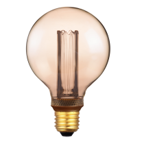 LAMPADINA A LED DECO "RETRO" G95 DIMMERABILE 2,3W E27 1800K GOLD