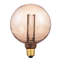 LAMPADINA A LED DECO "RETRO" G125 DIMMERABILE 3,5W E27 1800K GOLD