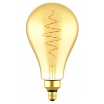 LAMPADINA A LED DECO "GIANTS" PS160 DIMMERABILE 8,5W E27 2000K GOLD
