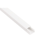 CANALINA IN PLASTICA BIANCA 2m 20x10mm