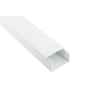 CANALINA IN PLASTICA BIANCA 2m 25x16mm