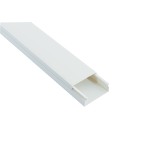 CANALINA IN PLASTICA BIANCA 2m 40x16mm