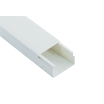 CANALINA IN PLASTICA BIANCA 2m 60x40mm