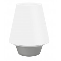 LAMPADA DA TAVOLO BASE GRIGIA 3.6W