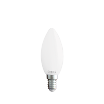 LAMPADINA A LED SMD FULL GLASS C35 3.5W E14 4000K