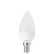 LAMPADINA A LED SMD C37 5W E14 4000K