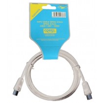 CATV CABLE SPINA - SPINA 9.5mm BIANCO 1.5mt